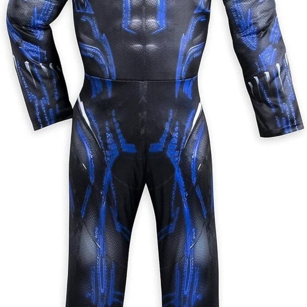 DISNEY STORE 7/8 BLACK PANTHER LIGHT UP COSTUME - (MARVEL) NEW IN PACKAGE - Picture 7 of 7